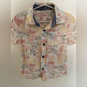 Twin Set- Boys 4T short sleeved button downs